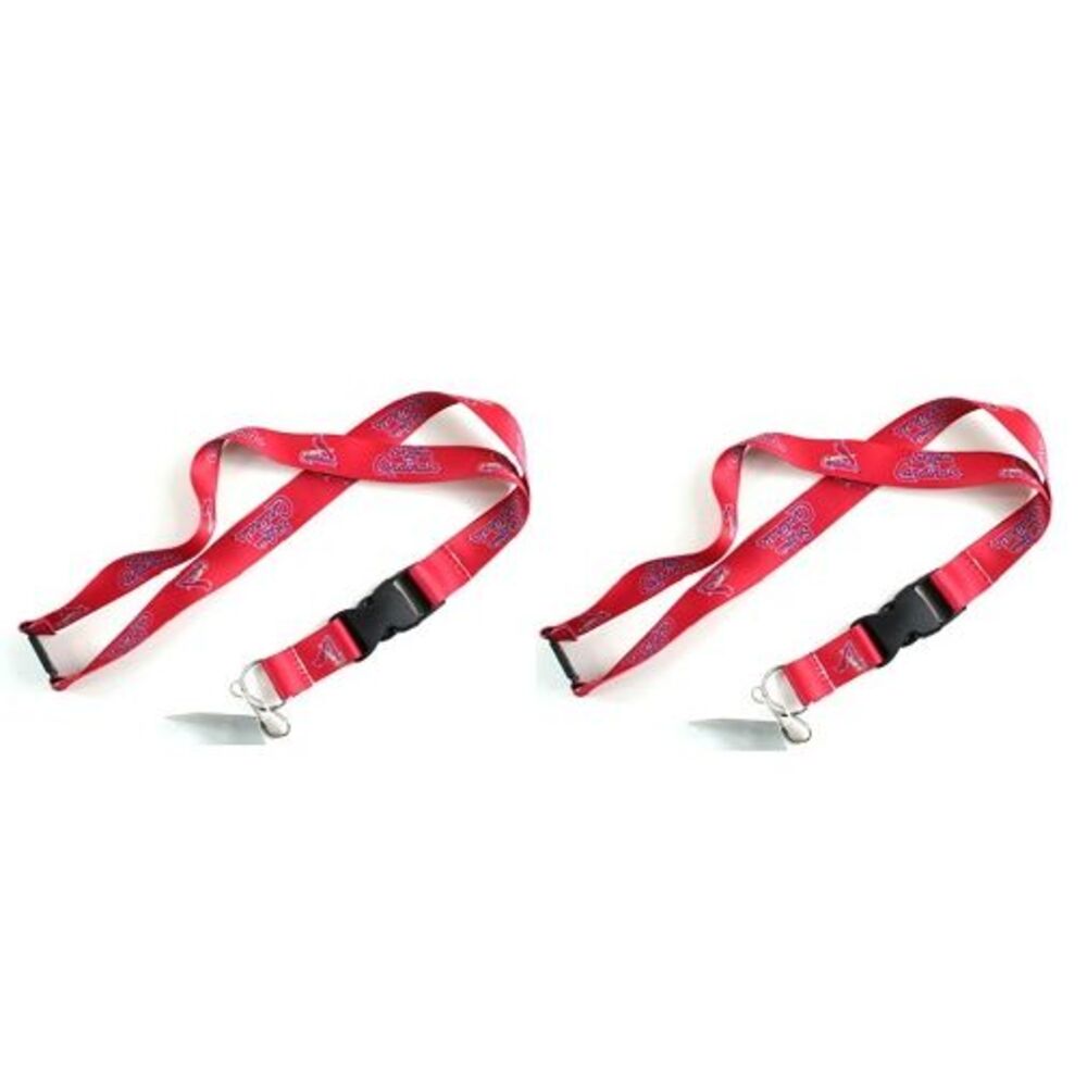 St. Louis Cardinals MLB Lanyard Red 2 Pack